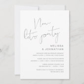 Moderne trouw-ontsnapping, Nu laten we feest viere Kaart (Voorkant)