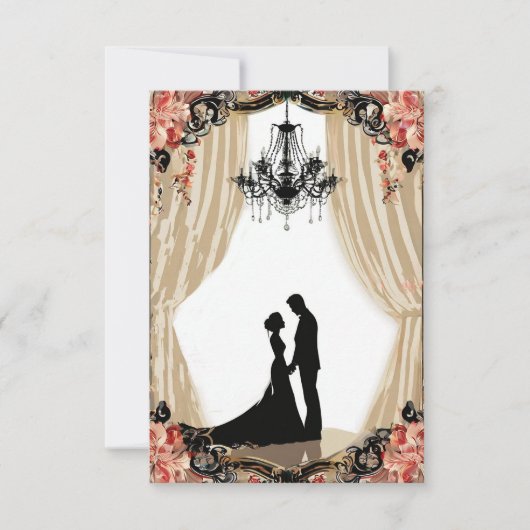 Moderne Trouw Uitnodiging (Voorkant)