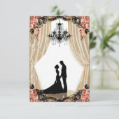 Moderne Trouw Uitnodiging (Staand voorkant)