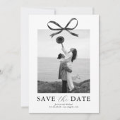 Moderne Trouwboog Foto Save The Date (Voorkant)