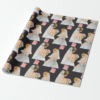 MODERNE trouwdag Cadeaupapier