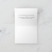 Moderne trouwdag Dank u kaart aan de verkoper (Binnen)