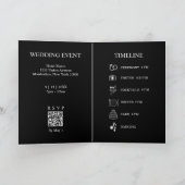 Moderne Trouwdag Zwart & Wit All in One (Binnen)