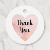 Moderne Trouwfeest Dank Je Wel in Zwart en Wit Bedankjes Labels (Achterkant)