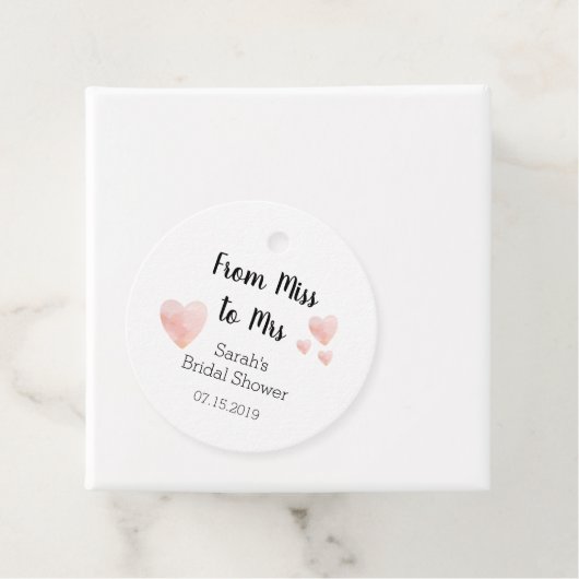 Moderne Trouwfeest Dank Je Wel in Zwart en Wit Bedankjes Labels (In situ)