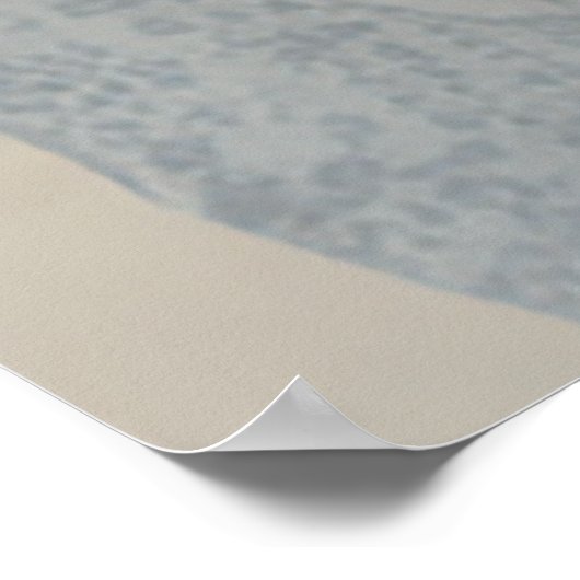 Moderne trouwfoto welkomstbord poster (Hoek)