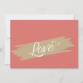 Moderne trouwjubileum uitnodigingen - ELK MIJLPAL (Achterkant)