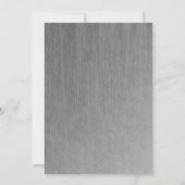 Moderne Trouwjurk Confetti Harten Bruidsmeisjesfee Kaart (Achterkant)