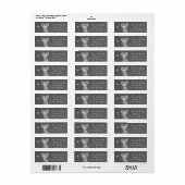 Moderne trouwjurk van kant in het grijs Chic bruid Etiket (Full Sheet)