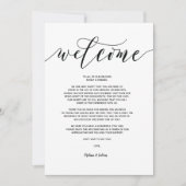 Moderne trouwkaart en routebeschrijving kaart v6 (Voorkant)