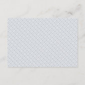 Moderne Trouwreceptiekaart | Leisteen Informatiekaartje (Achterkant)