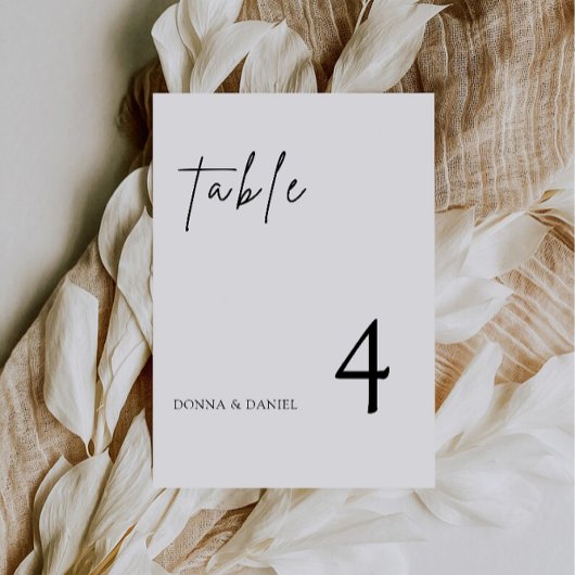 Moderne Trouwtafel Kaarten Sjabloon
