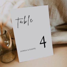 Moderne Trouwtafel Kaarten Sjabloon