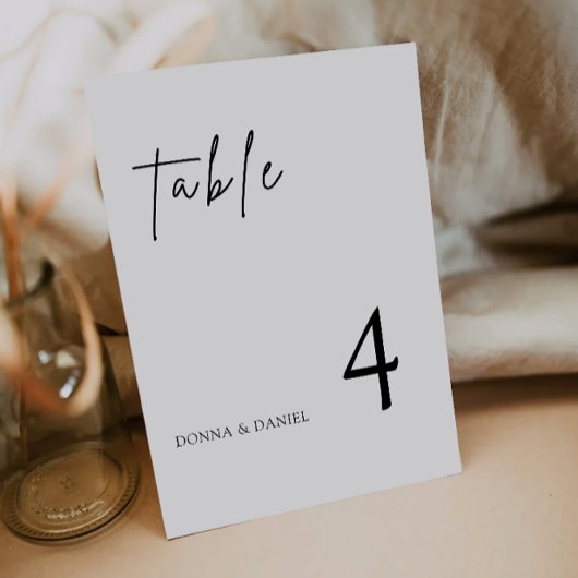 Moderne Trouwtafel Kaarten Sjabloon