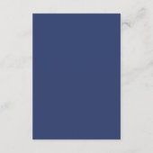 Moderne Trouwwebsite met Stout Vet Lettertype Abri Informatiekaartje (Achterkant)