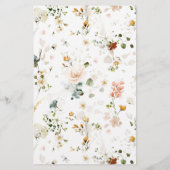 Moderne Tuin Bloemen Script bruid of bruidegom spe (Achterkant)