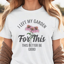 Moderne Tuin Liefhebber Bloem Illustratie Tuinier Tri-Blend Shirt