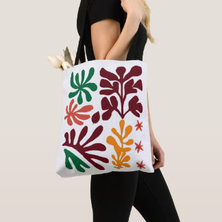 Moderne Tuin – Matisse-Geïnspireerde Botanische To Tote Bag