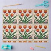 Moderne Tulpen Mooi Collectie Tissuepapier (Craft)