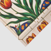 Moderne Tulpen Mooi Collectie Tissuepapier (Detail)