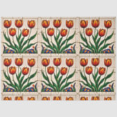 Moderne Tulpen Mooi Collectie Tissuepapier (Voorkant)