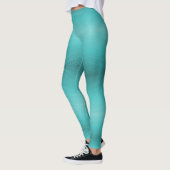 Moderne Turquoise Leggings (Links)