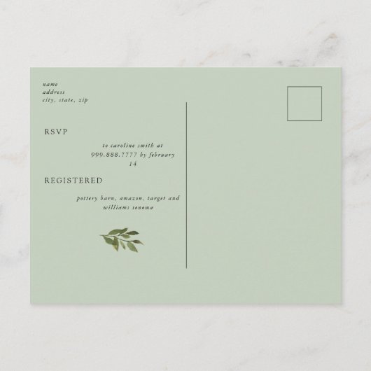 Moderne Tuscan-zonnebloemen in het Vrijgezellenfee Uitnodiging Briefkaart (Achterkant)