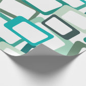 Moderne tussenliggende rechthoeken cadeaupapier (Hoek)