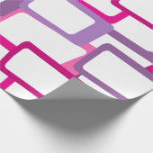 Moderne tussenliggende rechthoeken cadeaupapier (Hoek)