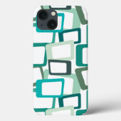 Moderne tussenliggende rechthoeken Case-Mate iPhone case (Achterkant)