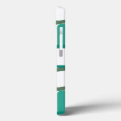 Moderne tussenliggende rechthoeken Case-Mate iPhone case (Achterkant / Links)