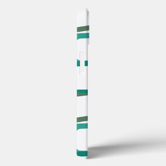 Moderne tussenliggende rechthoeken Case-Mate iPhone case (Achterkant / Rechts)