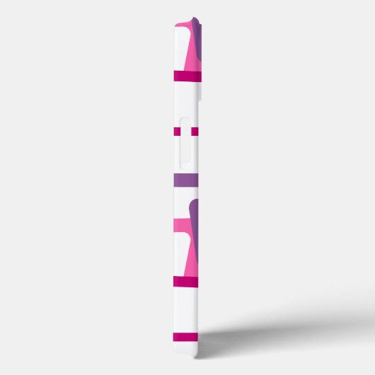 Moderne tussenliggende rechthoeken Case-Mate iPhone case (Achterkant / Rechts)