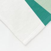 Moderne tussenliggende rechthoeken fleece deken (Hoek)