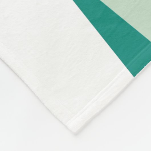 Moderne tussenliggende rechthoeken fleece deken (Hoek)