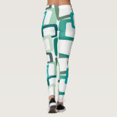 Moderne tussenliggende rechthoeken leggings (Achterkant)
