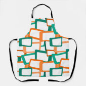Moderne tussenliggende rechthoeken schort (Voorkant)