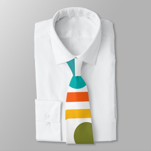 Moderne tussenliggende rechthoeken stropdas (Gebonden)