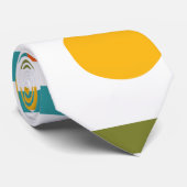 Moderne tussenliggende rechthoeken stropdas (Opgerold)