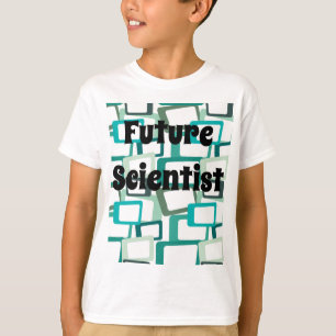 Moderne tussenliggende rechthoeken t-shirt