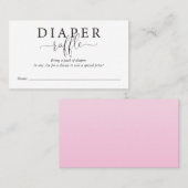 Moderne tussenvoegsel voor tapeleider visitekaartje (Voorkant / Achterkant)