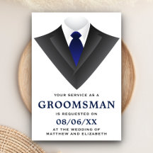 Moderne Tuxedo Bruidsjonker Verzoek