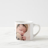 Moderne twee foto | U maakt ons leven compleet Espresso Kop (Rechts)