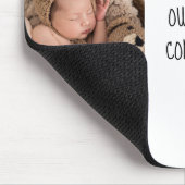 Moderne twee foto | U maakt ons leven compleet Muismat (Hoek)