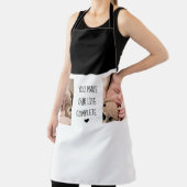 Moderne twee foto | U maakt ons leven compleet Schort (Insitu)