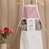 Moderne twee foto | Vrolijk geborsteld Pasen | Bun Schort