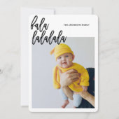 Moderne twee foto's en Falalalal | Happy Holydays (Voorkant)