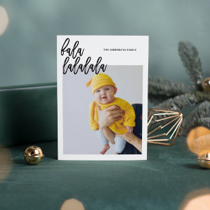 Moderne twee foto's en Falalalal   Happy Holydays