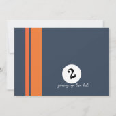 Moderne twee snelle race auto jongen 2e verjaardag kaart (Achterkant)