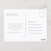 Moderne Twee Tweeling Afgestudeerden Dubbele Gezam Briefkaart (Achterkant)